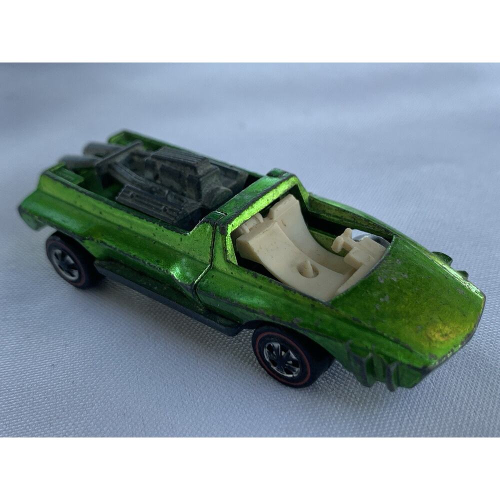 Hot Wheels Redline 1969 Hairy Hauler Green USA 1:64 Die Cast (B233) RL1084
